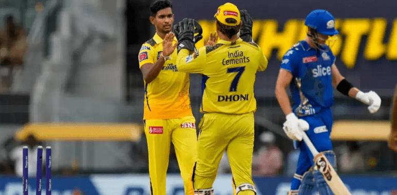CSK vs MI 3rd IPL Match Score Card